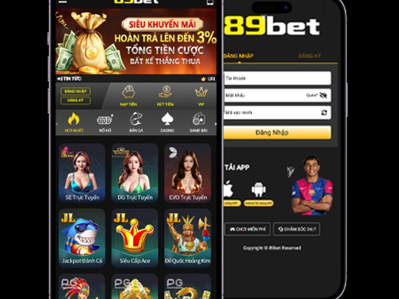 Vị trí nút tải APP WIN55 trên Android