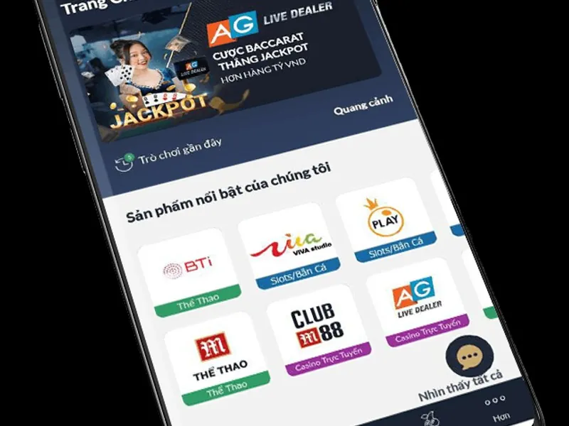 Trải nghiệm Casino trực tuyến Win55