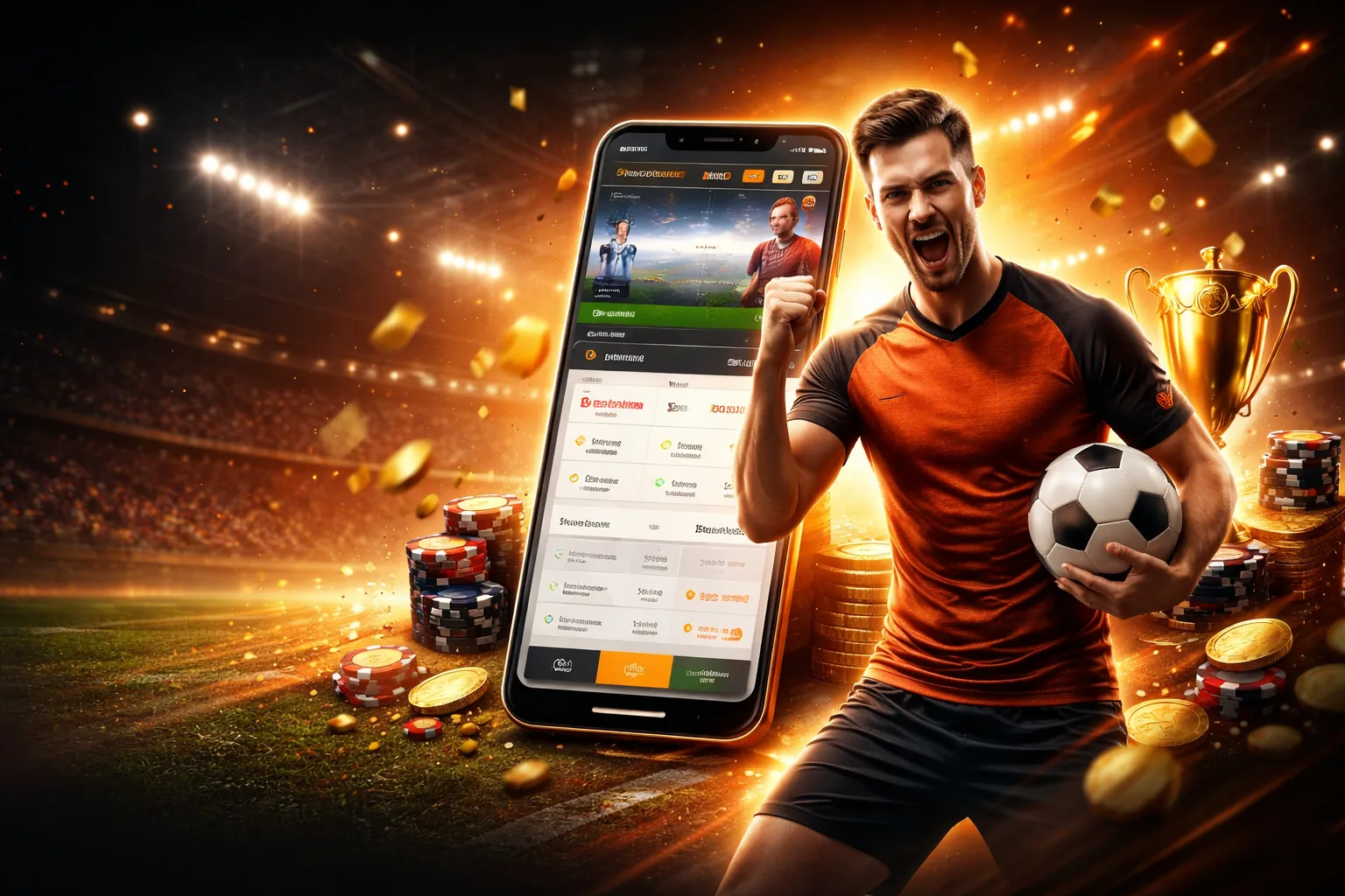 Hình ảnh tổng quan nền tảng Win55 với các trò chơi cá cược đa dạng