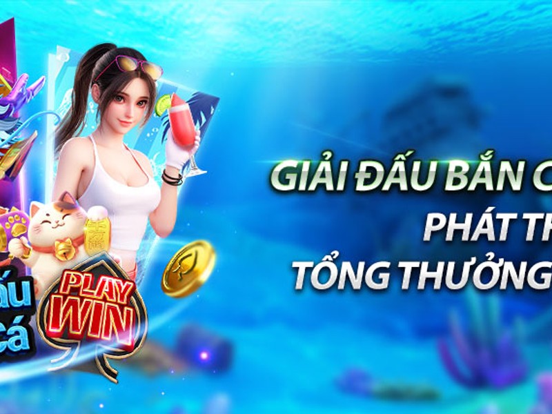 Cảnh đại dương sống động trong game Bắn Cá tại win55