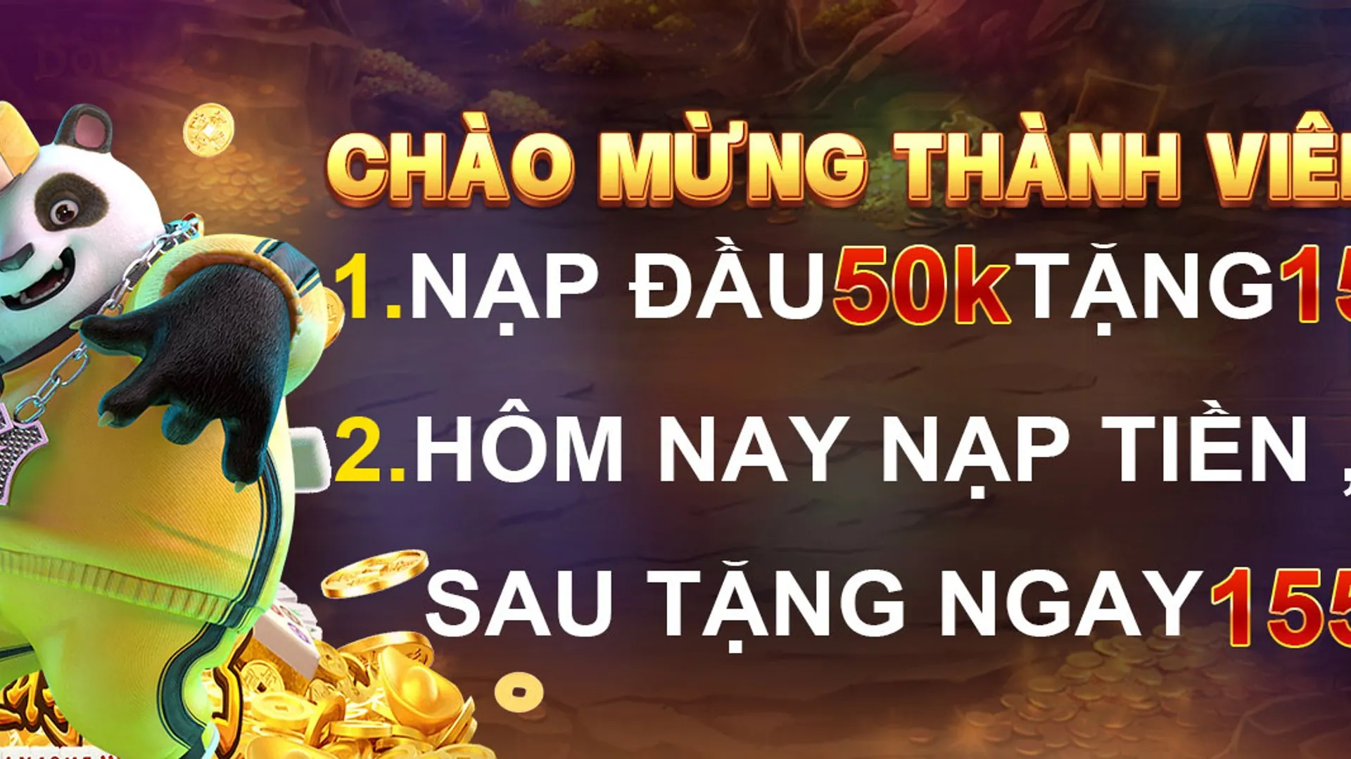 Hình ảnh chào mừng người dùng mới đến với win55